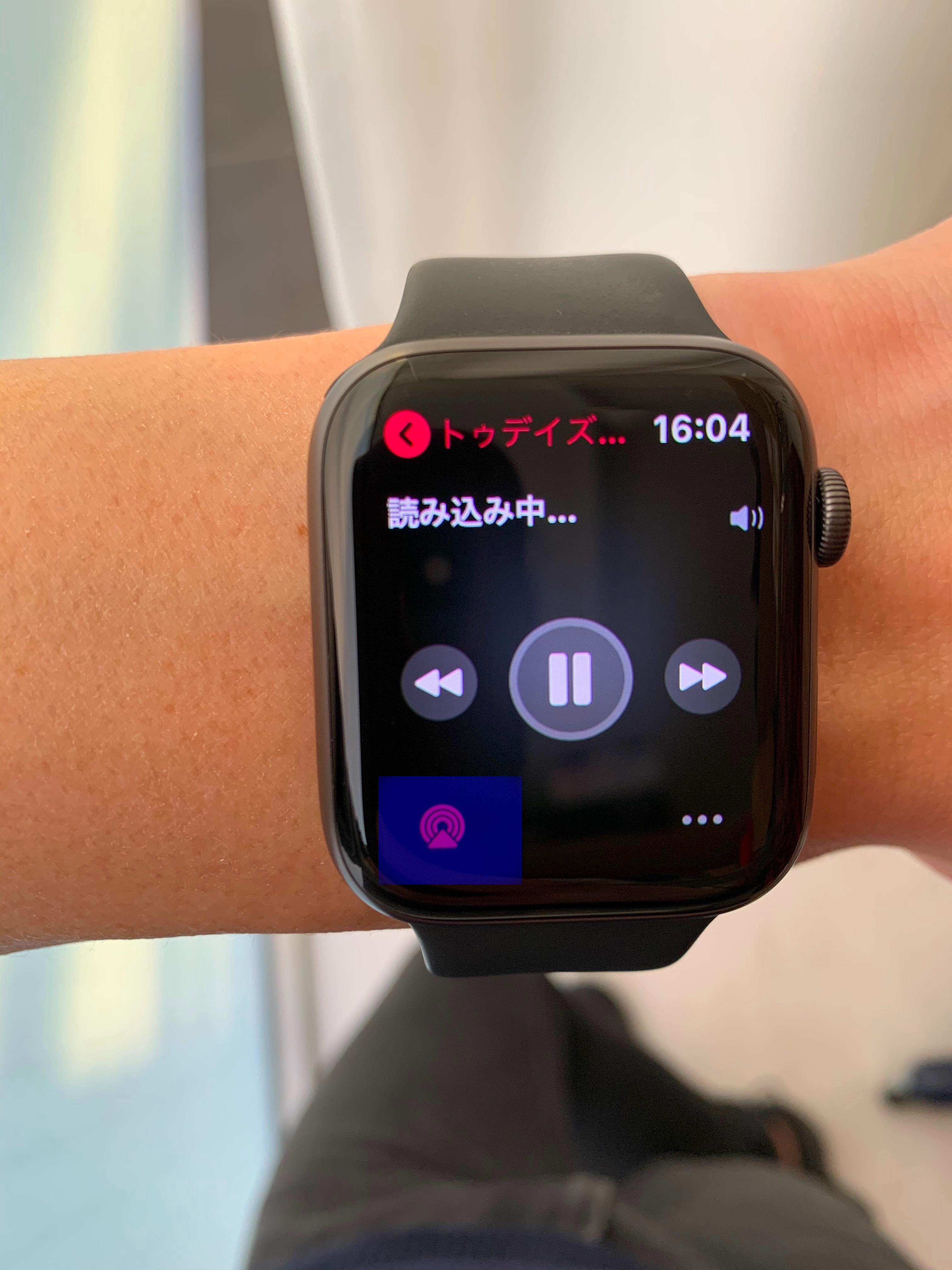 AirPodsPro　Apple Watchでノイズキャンセリング設定